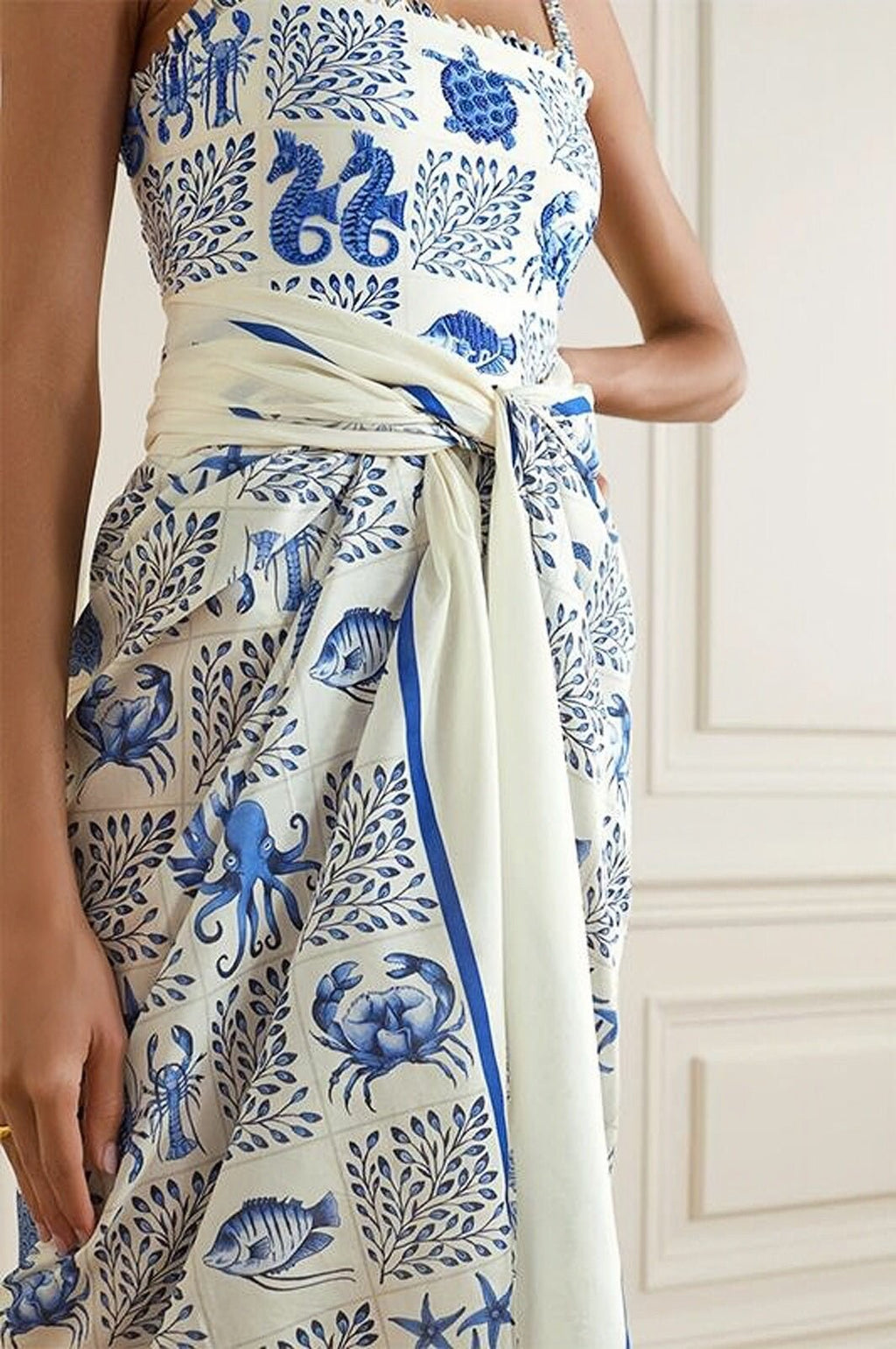 Willa Baskılı İki Parçalı Yüzme Seti